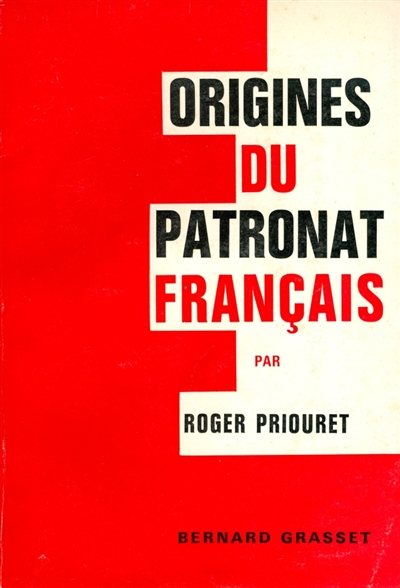Origines du patronat français