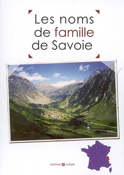Les noms de famille de Savoie