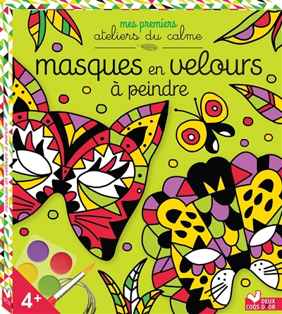 Masques en velours à peindre