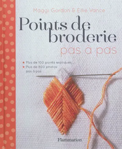 Points de broderie pas à pas