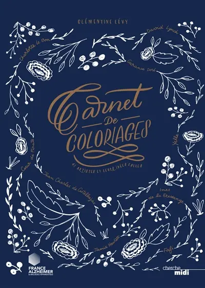 Carnet de coloriages : 45 artistes et leurs idées folles