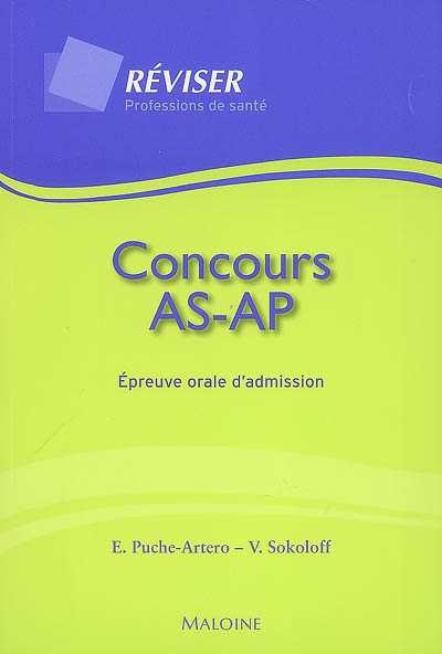 Concours AS-AP, épreuve orale d'admission