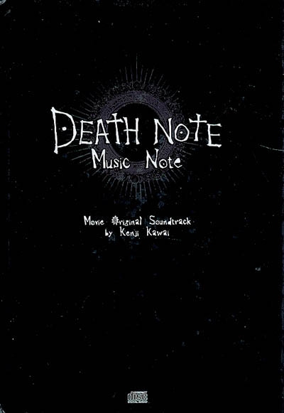 Death note : movie original soundtrack : music note