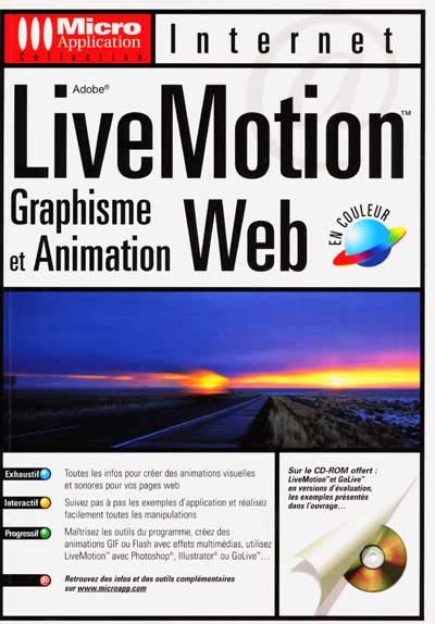 Adobe LiveMotion : graphisme et animation Web