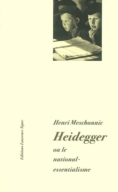 Heidegger ou Le national-essentialisme