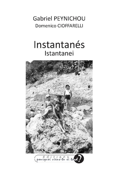 couverture du livre Instantanés. Istantanei