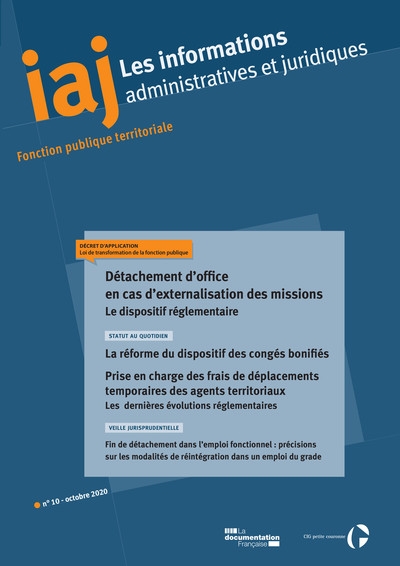 Informations administratives et juridiques, n° 10 (2020)