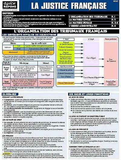 La justice française