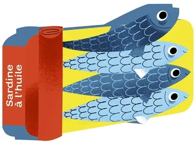 Sardine à l'huile