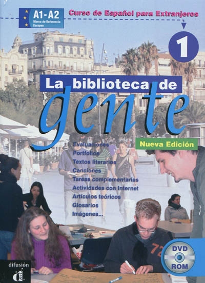 La biblioteca de gente 1, A1-A2 : curso de español para extranjeros