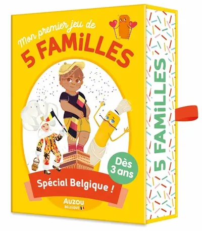 Mon premier jeu de 5 familles : spécial Belgique !