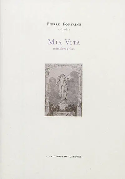 Mia vita : mémoires privés