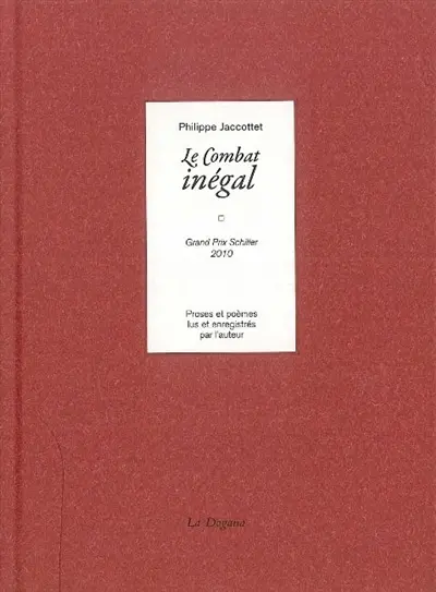 Le combat inégal : Grand Prix Schiller 2010