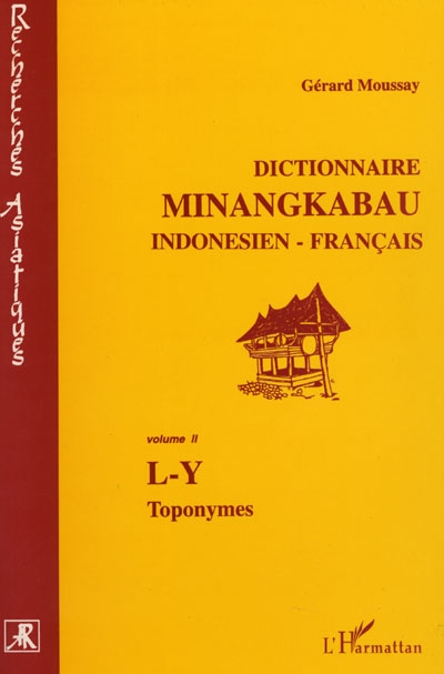 Dictionnaire minangkabau indonésien-français