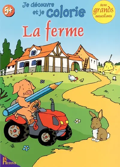 Je découvre et je colorie la ferme