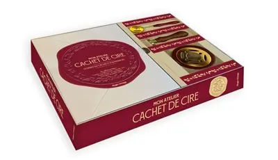 Mon atelier cachet de cire : coffret