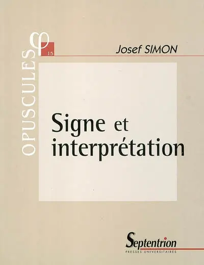 Signe et interprétation