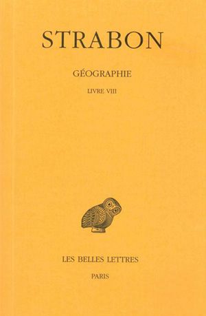 Géographie. Vol. 5. Livre VIII