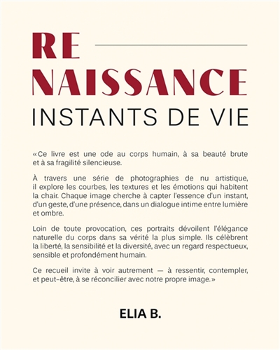 Re-Naissance, instants de vie
