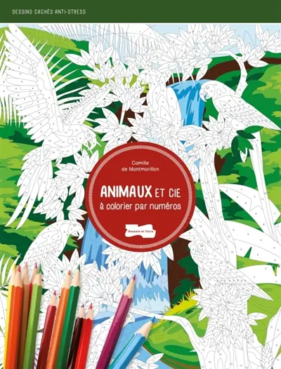 Animaux et Cie : à colorier par numéros
