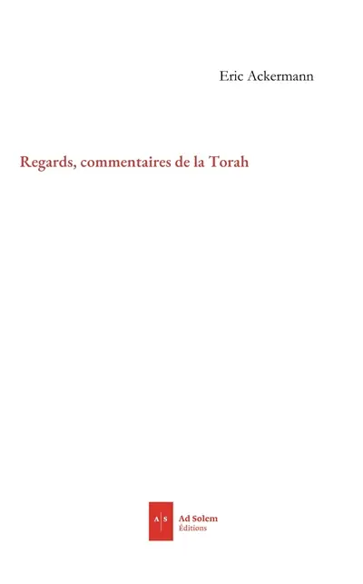Regards : lectures de la Torah