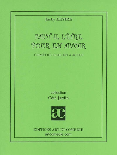 Faut-il l'être pour en...