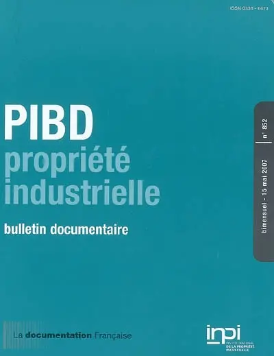 PIBD, n° 852