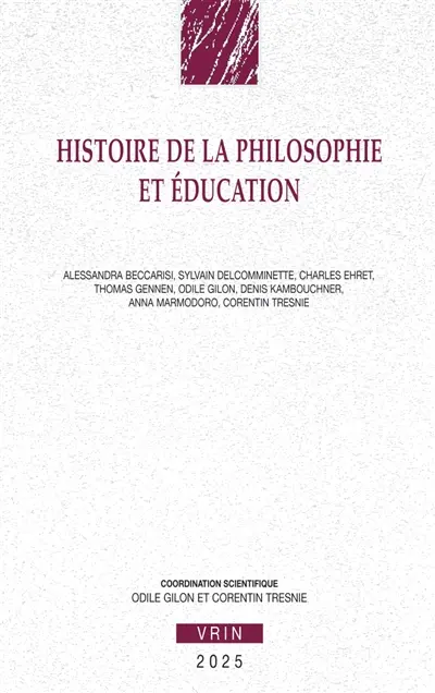 Histoire de la philosophie et éducation