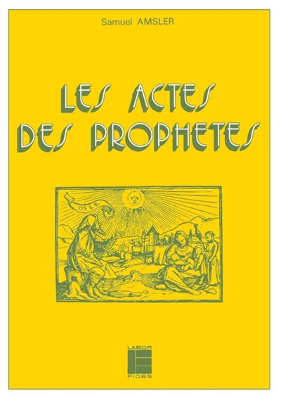 Les Actes des prophètes