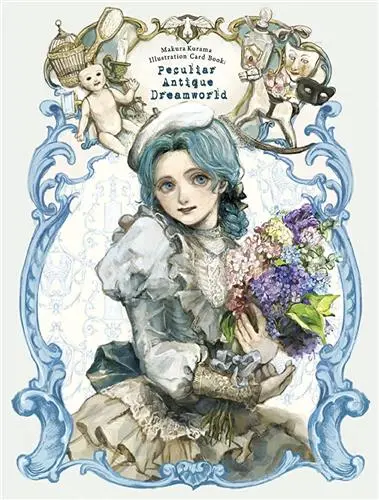 Makura Kurama Illustration Card Book : Peculiar Antique Dreamworld