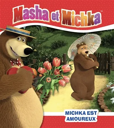 Masha et Michka. Michka est amoureux