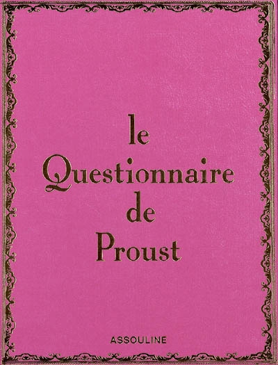 Le questionnaire de Proust