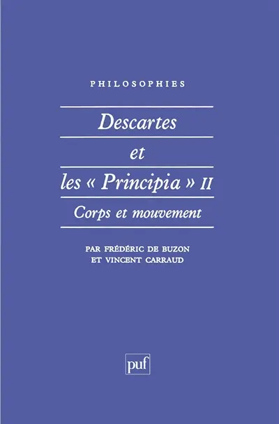 Descartes et les principia