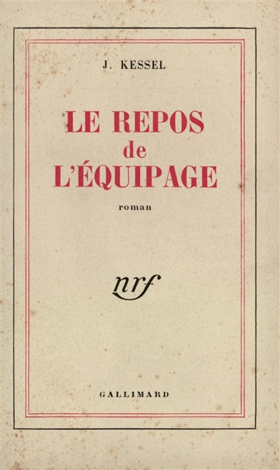 Le repos de l'équipage