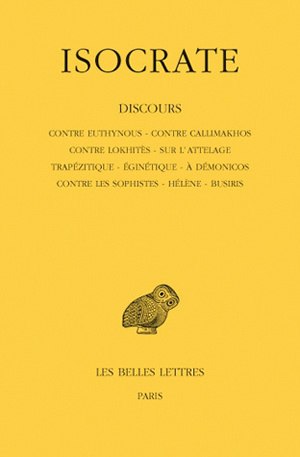 Discours. Vol. 1. Contre Euthynous. Contre Callimakhos. Contre Lokhitès