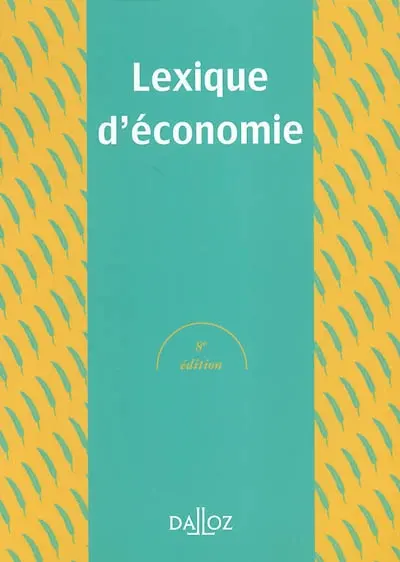 Lexique d'économie