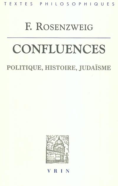 Confluences : politique, histoire, judaïsme
