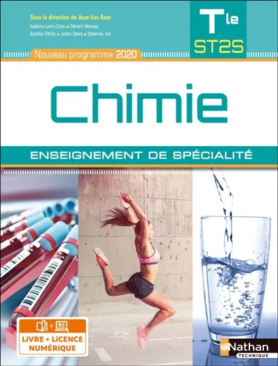 Chimie enseignement de spécialité terminale ST2S : nouveau programme