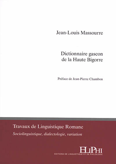 Dictionnaire gascon de la Haute Bigorre
