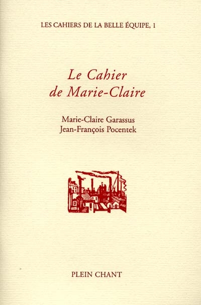 Le cahier de Marie-Claire