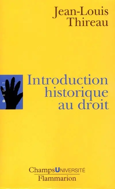 Introduction historique au droit