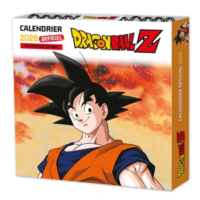 Dragon ball Z : calendrier 2026