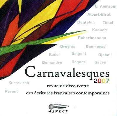 Carnavalesques, n° 2007