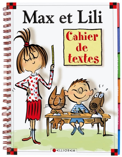 max et lili : cahier de textes