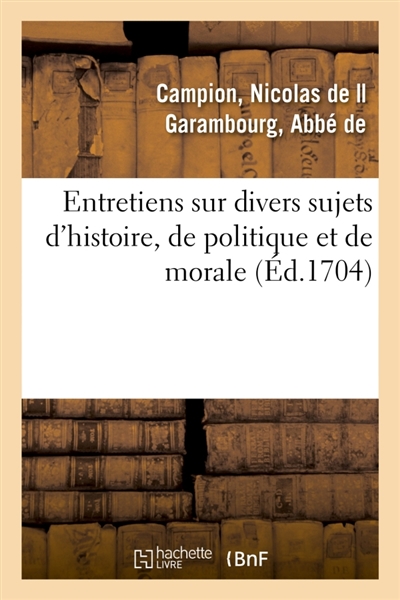 Entretiens sur divers...
