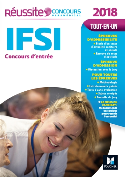 IFSI concours d'entrée : tout-en-un : 2018
