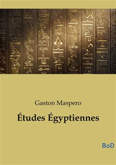 Etudes Egyptiennes