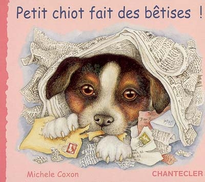 Petit chiot fait des bêtises !