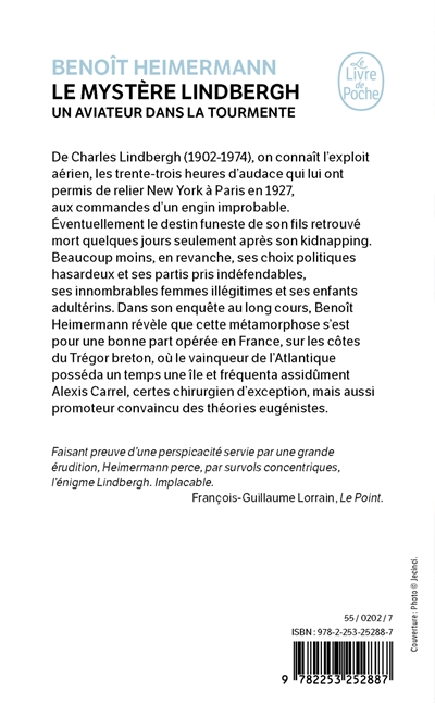 Le mystère Lindbergh : un...