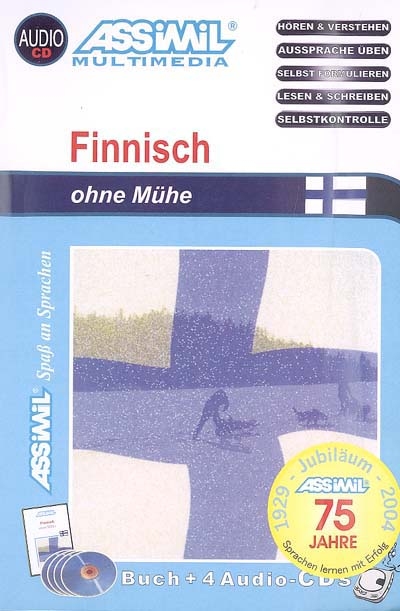 Finnisch : Buch + 4 audio CDS